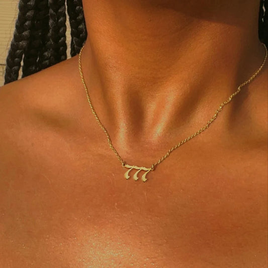 COLLAR DE NÚMEROS DE ÁNGELES